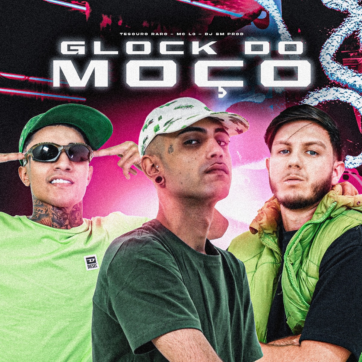 Glock do Moço - Single by TESOURO RARO & MC L3 album cover