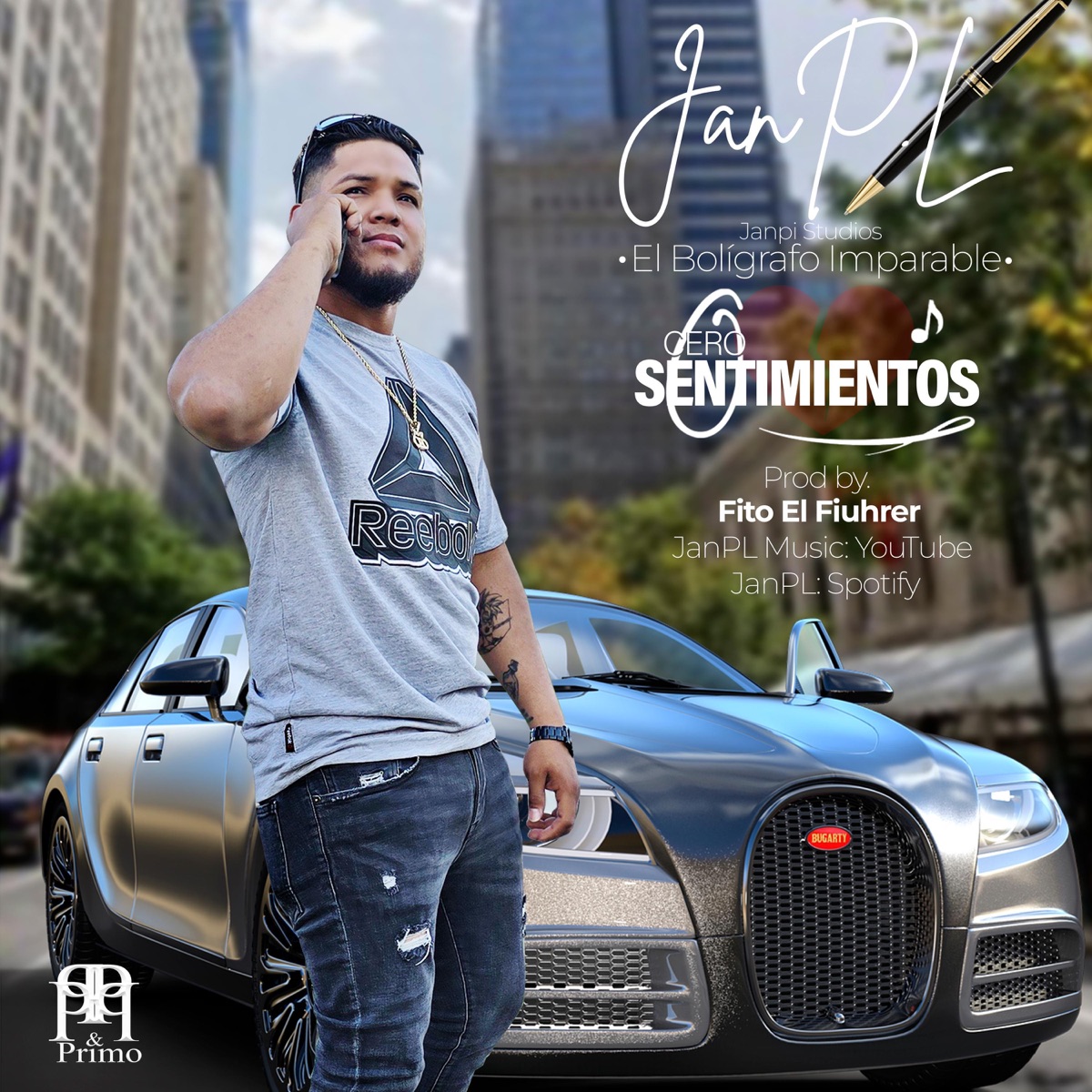 Cero Sentimientos - Single by JanPL album cover