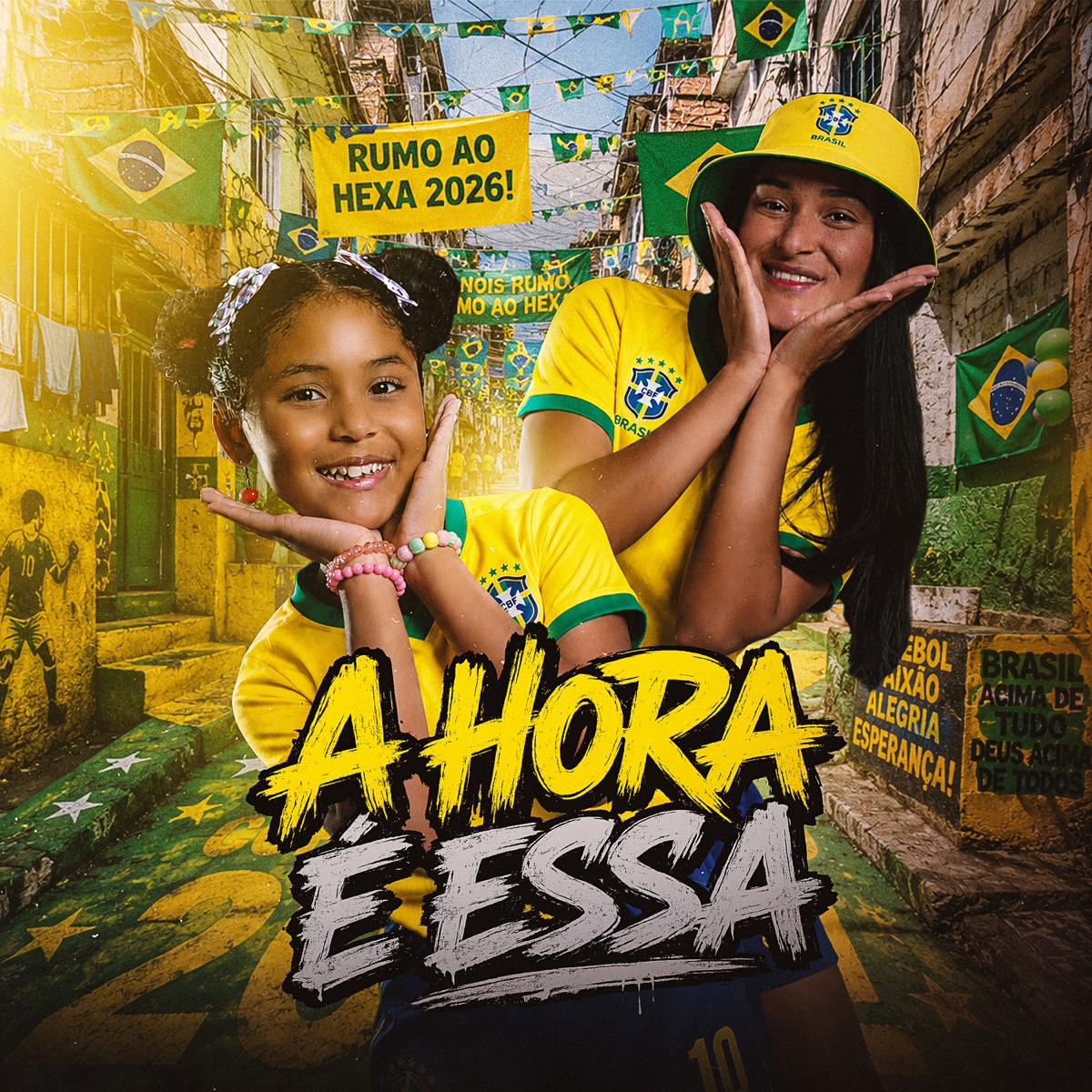 A HORA É ESSA - Single by ALICE A PRINCESA DOS CACHOS & Apletaana album cover