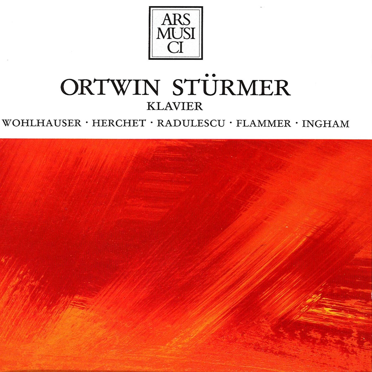 Stürmer: Klavier by Ortwin Sturmer album cover