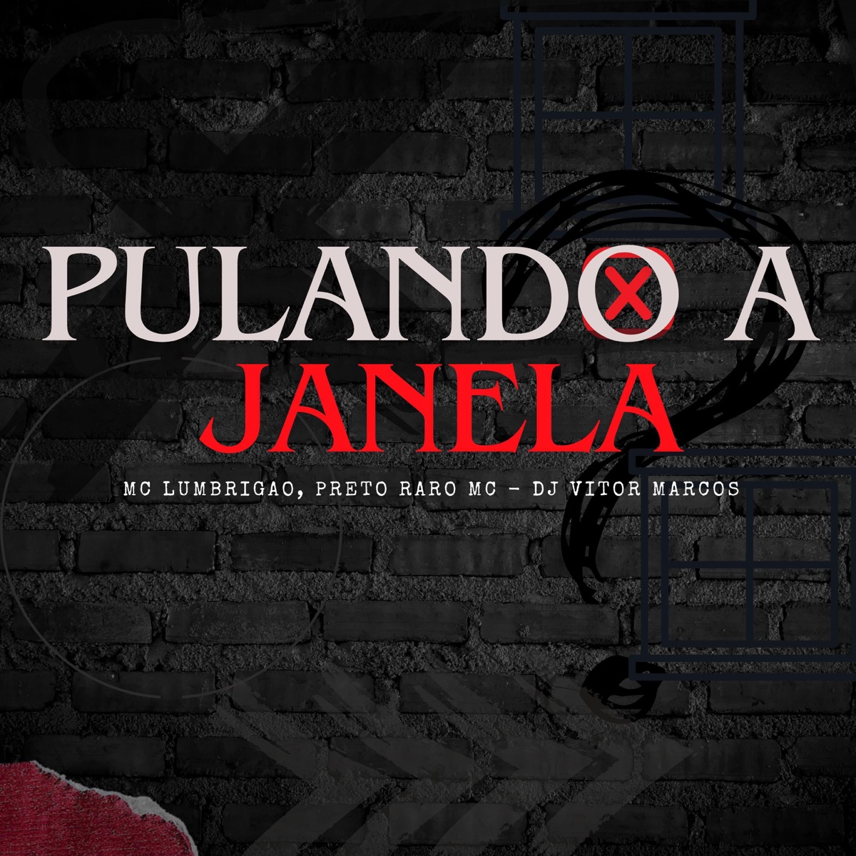 Pulando a Janela - Single by Mc LBe, Preto Raro Mc & dj vitor marcos album cover