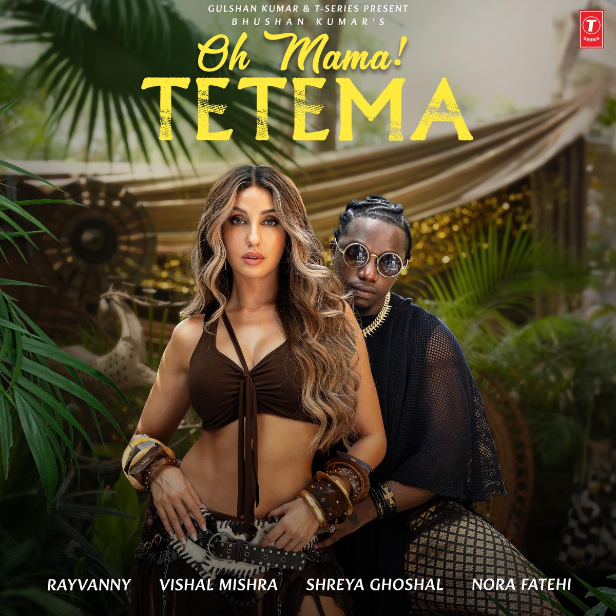 Oh Mama! TETEMA - Single by Rayvanny, Vishal Mishra, Nora Fatehi, Shreya Ghoshal, Sanjoy & The Plugz Europe album cover
