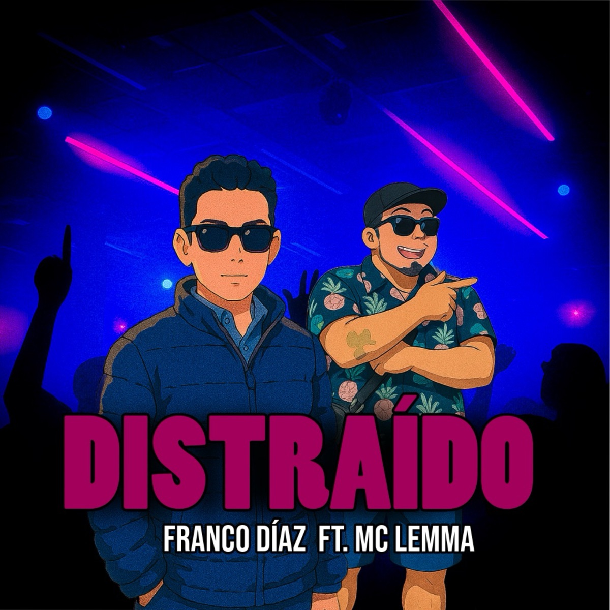 Distraído (feat. Mc Lemma) - Single by Franco Díaz album cover