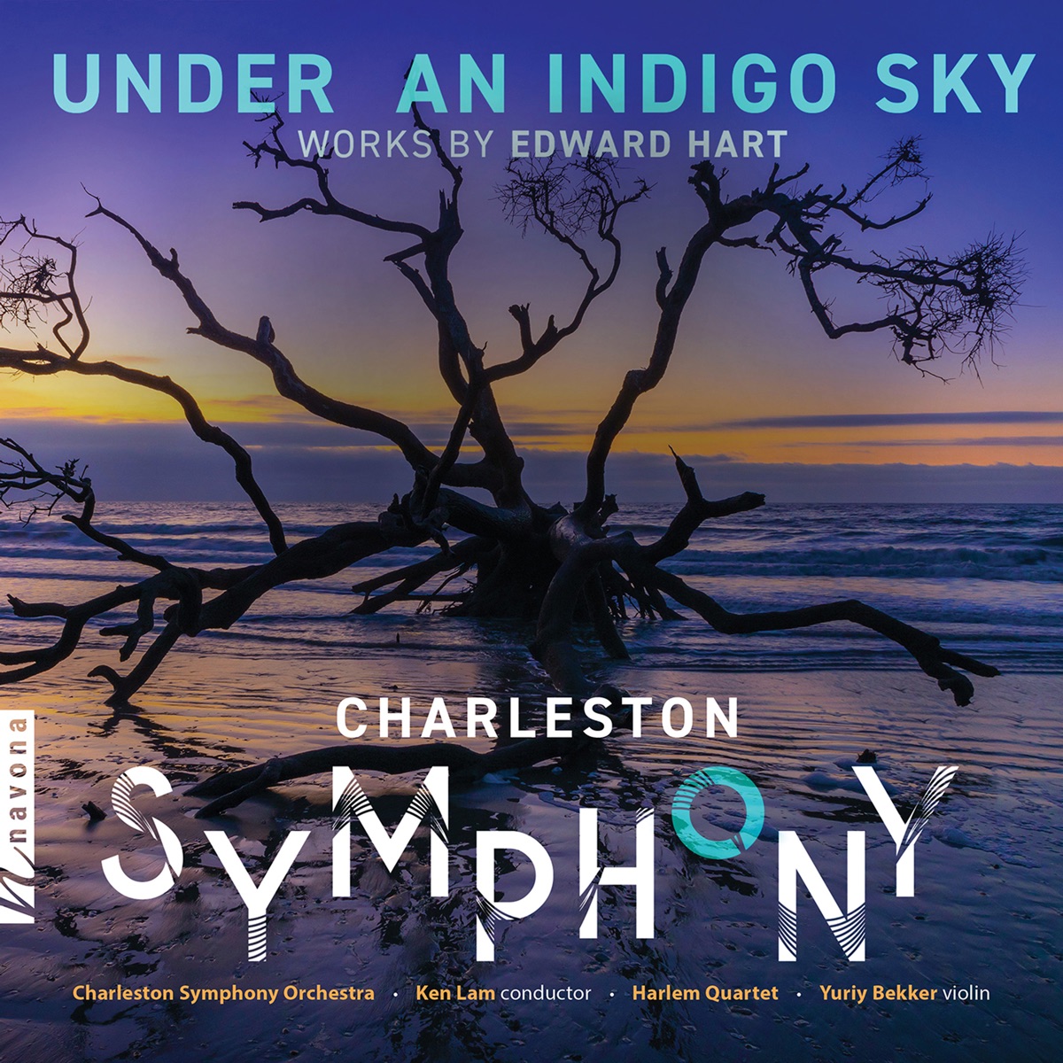 Hart: Under an Indigo Sky by Yuriy Bekker, Charleston Symphony Orchestra, Ken Lam, Harlem Quartet, Ilmar Gavilan, Melissa White, Jaime Amador & Felix Umansky album cover