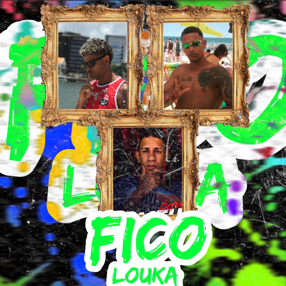 Fico Louka (feat. Studio Batida Zika) - Single by Brisa081, Ricardo Cabaré & VitinhoXcamoso album cover