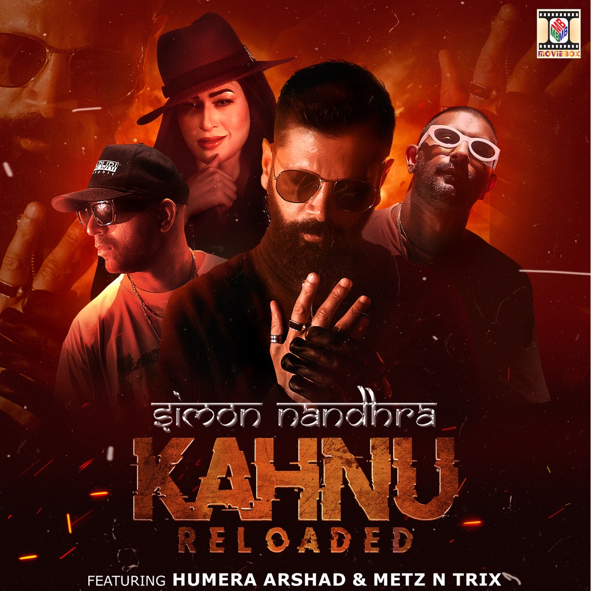 Kahnu Reloaded (feat. Humera Arshad & Metz N Trix) - EP by Simon Nandhra album cover