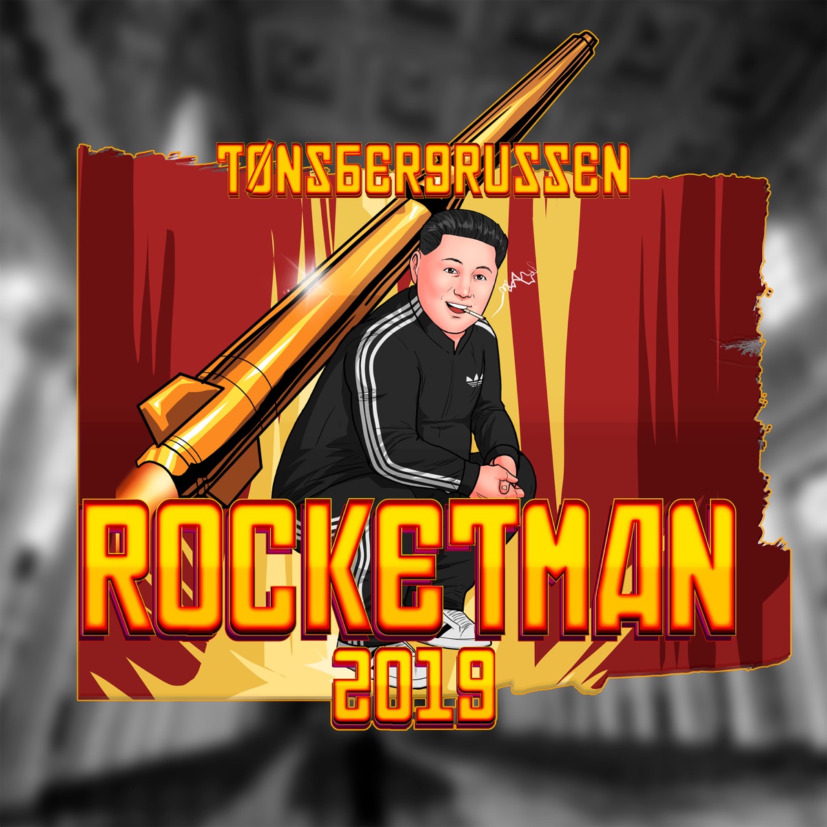 Rocketman (Tønsbergsrussen 2019) [feat. Shni-Tek] - Single by Helle album cover
