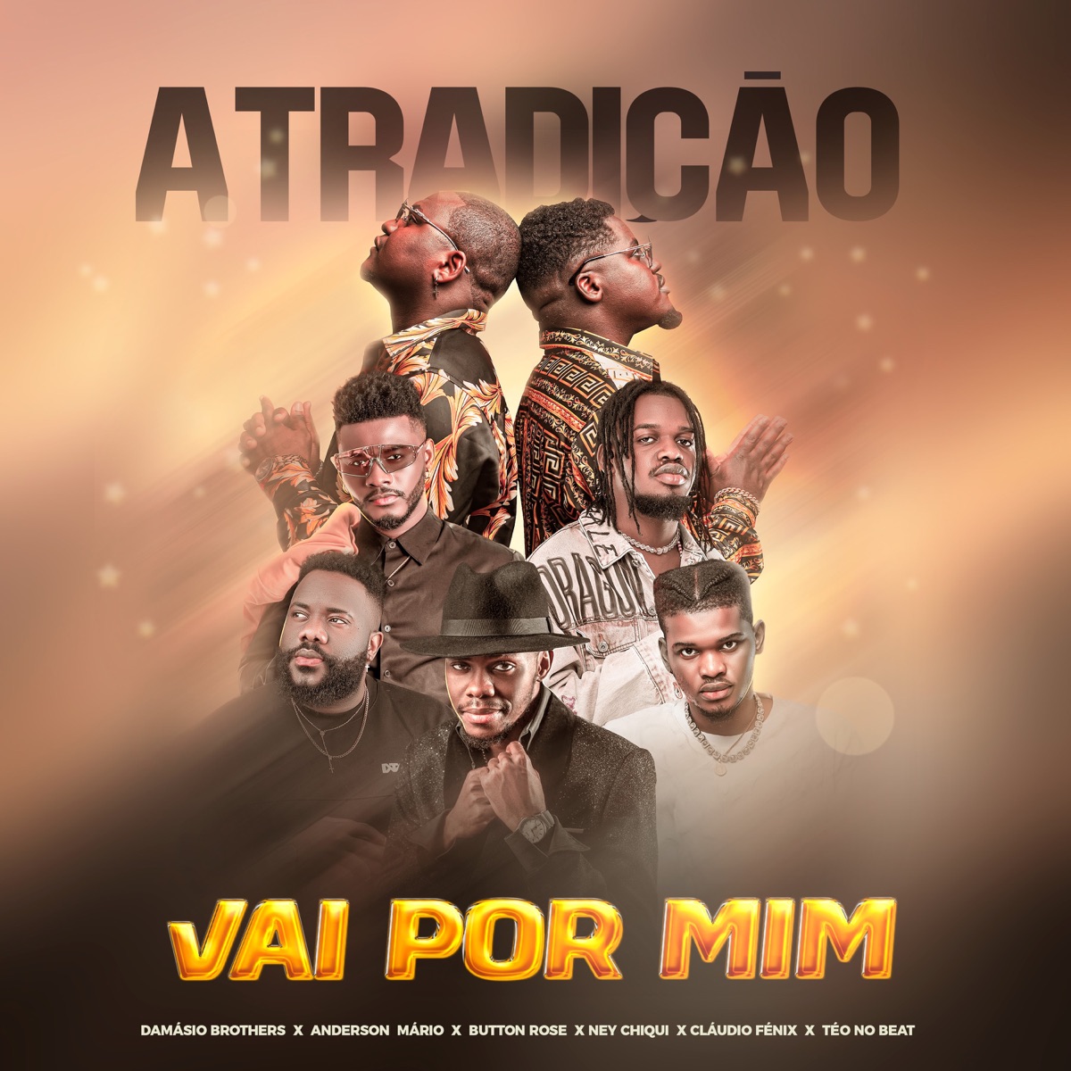 Vai Por Mim (feat. Teo No Beat, Button Rose & Claudio Fênix) - Single by Damásio Brothers, Anderson Mário & Ney Chiqui album cover