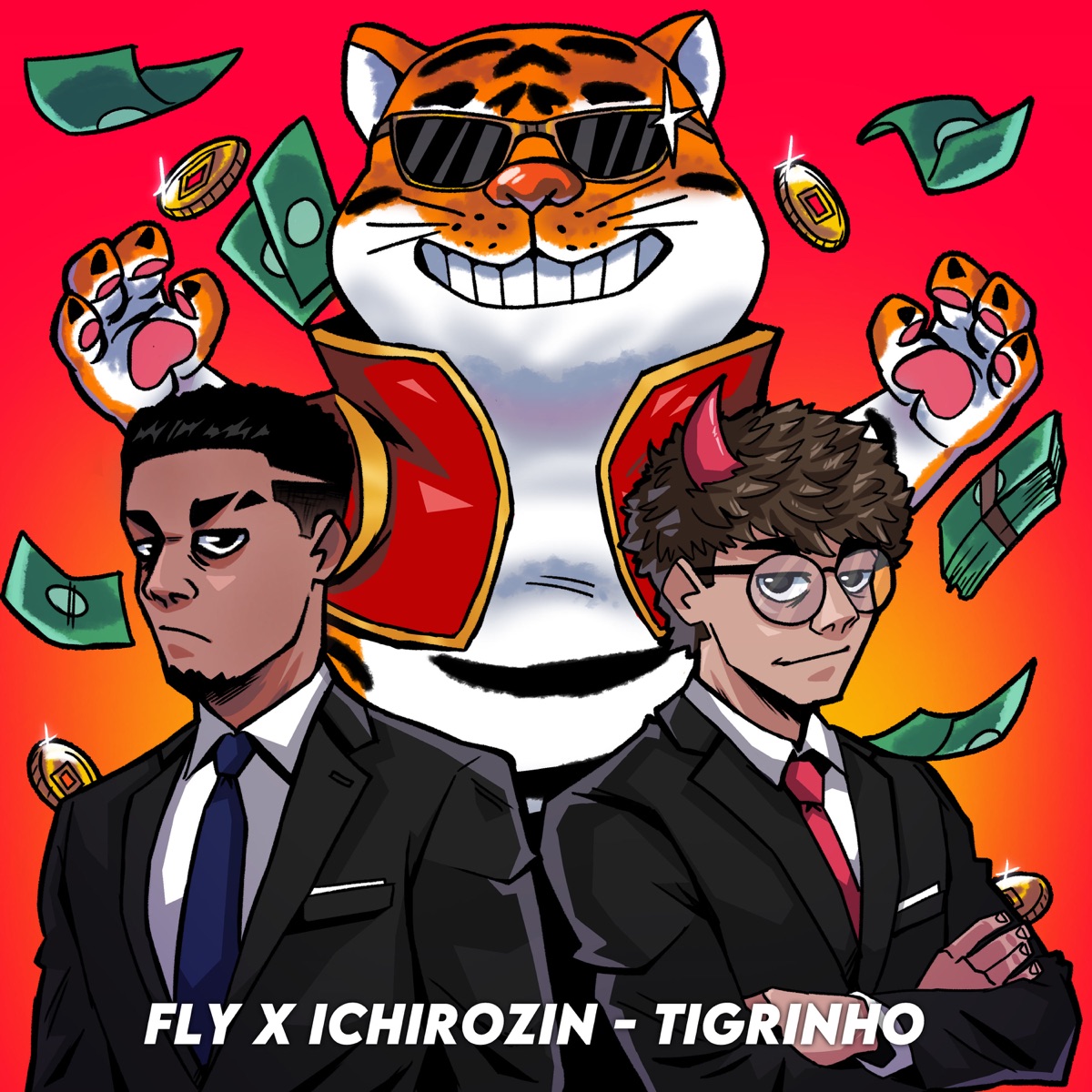 Tigrinho - Single by ÉoFly & Ichirozin album cover