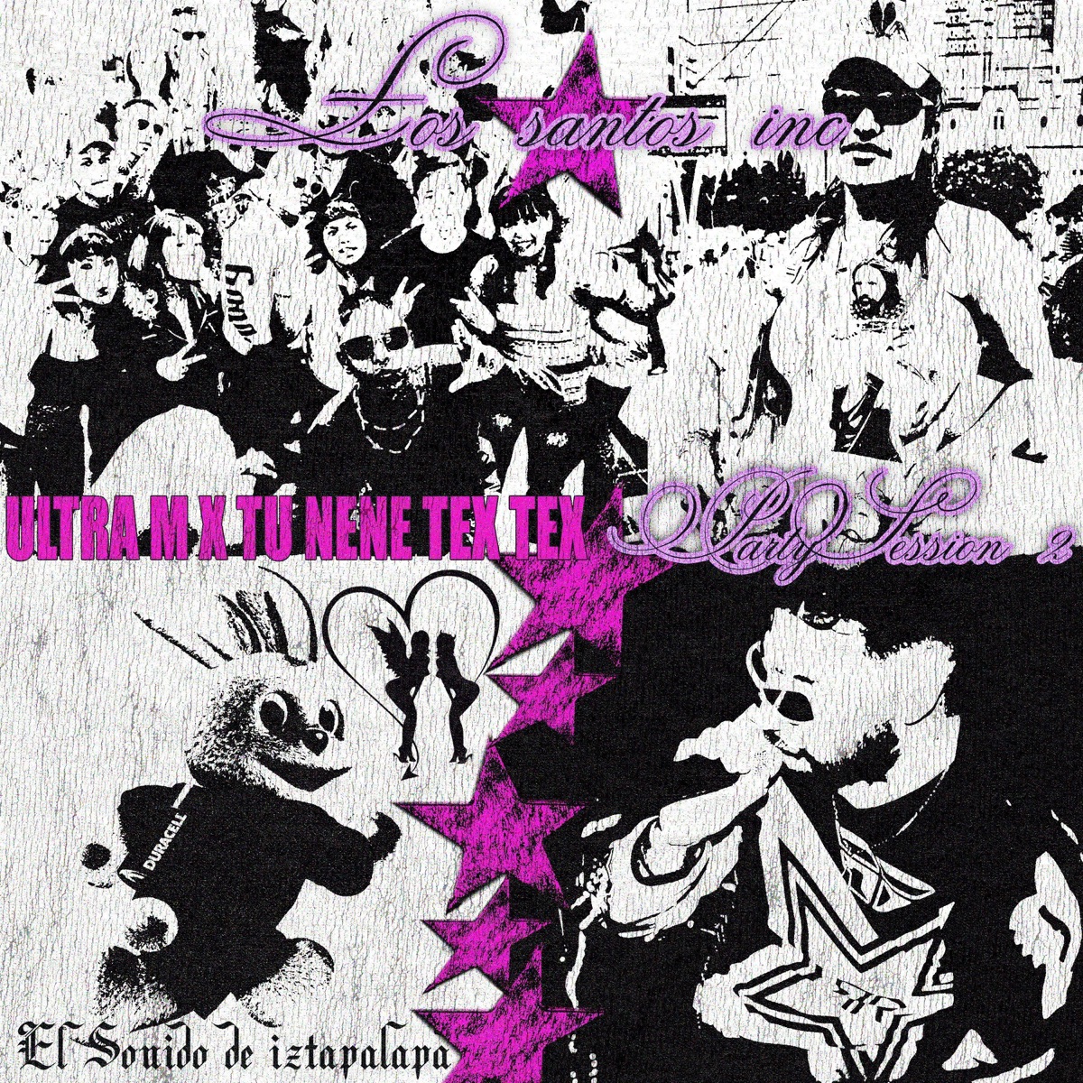 Party Session 2 "El Duracel" (feat. TU NENE TEX TEX) - Single by Ultra M album cover