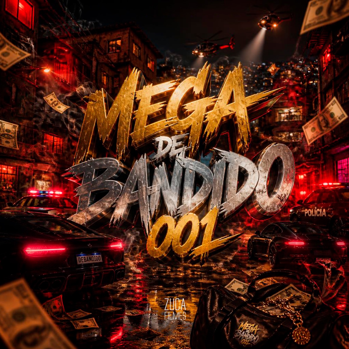 Mega de Bandido 001 (feat. MC Garoto) - Single by DJ MK, MC CABEÇA DA LESTE, MC GB & Mc Myres album cover