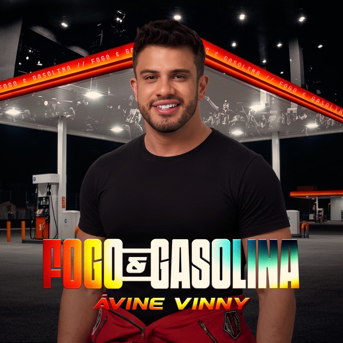 Fogo & Gasolina (Ao Vivo) - Single by Avine Vinny album cover