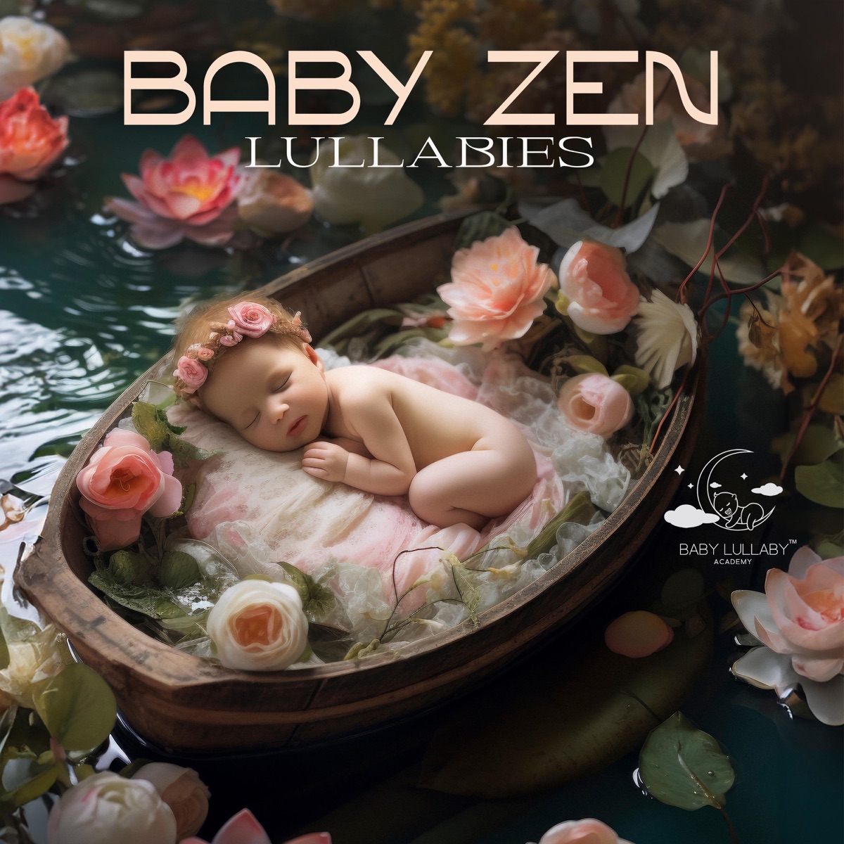 Little Lambs: Baby Zen Lullabies to Go to Sleep by Baby Lullaby Academy album cover artwork