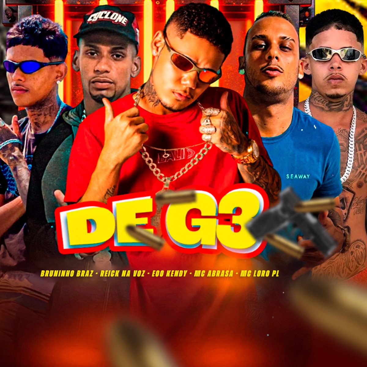 De G3 (feat. Mc Abrasa & Mc loro pl) - Single by EOO KENDY, reick na voz & Bruninho Braz album cover