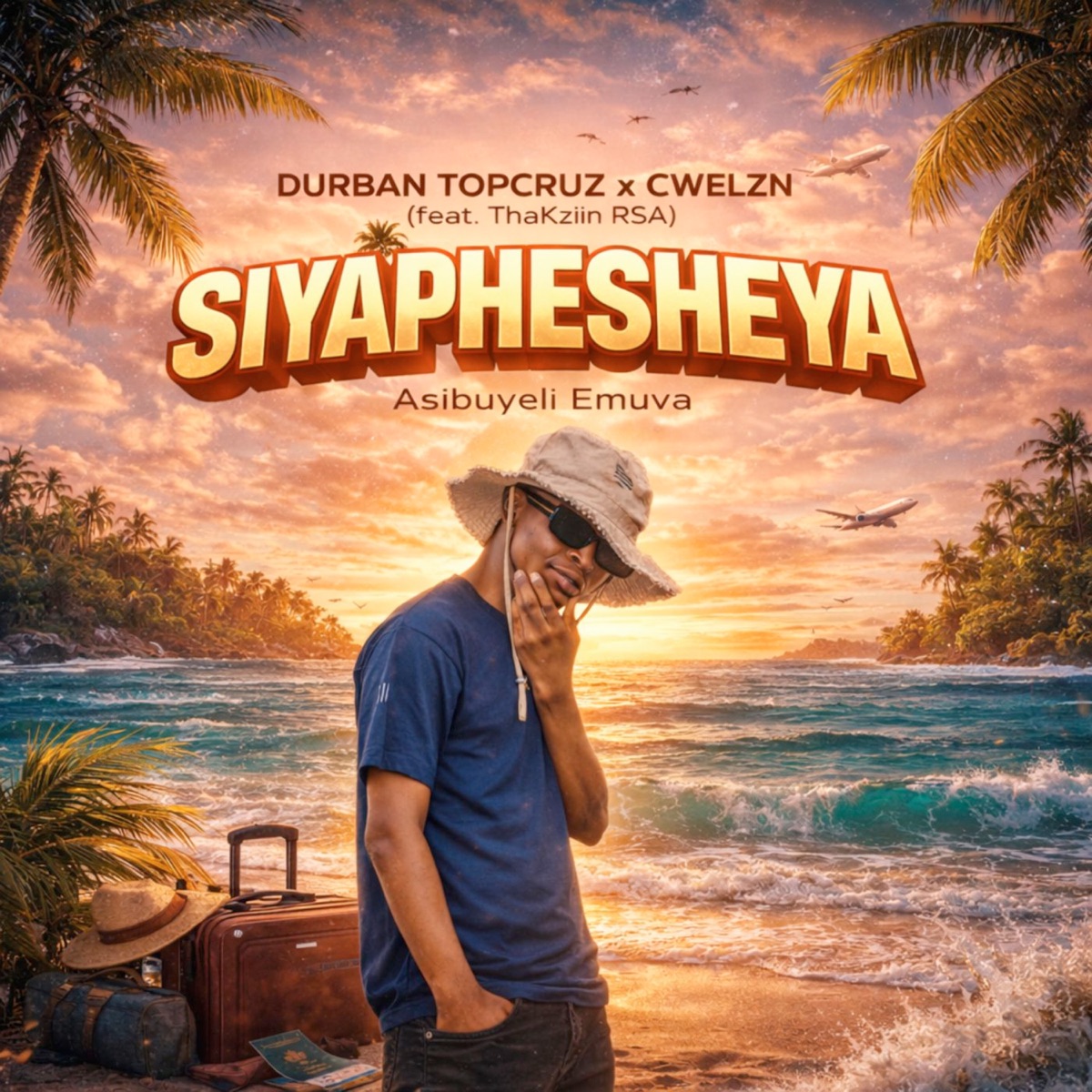 Siyaphesheya - Single by Durban TopCruz, Cwelzn & Thakziin RSA album cover