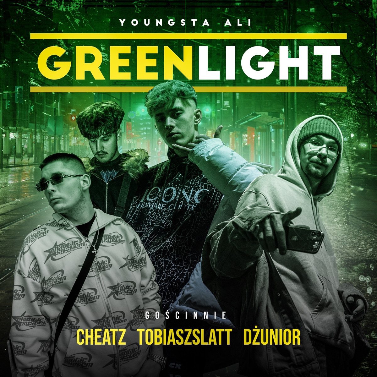 GREEN LIGHT - Single by Youngsta Ali album cover