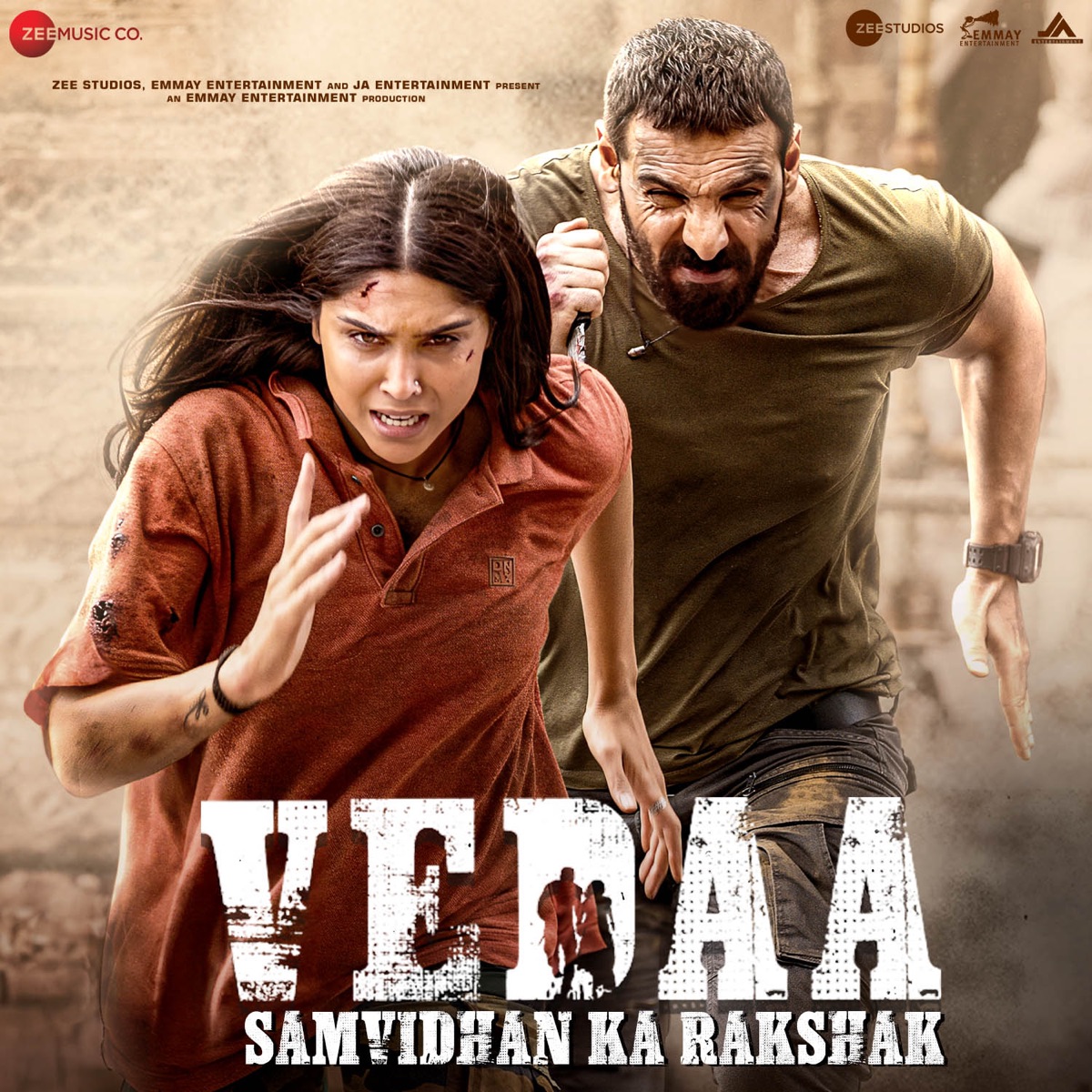 Vedaa (Original Motion Picture Soundtrack) - EP by Amaal Mallik, Yuva & Manan Bhardwaj album cover