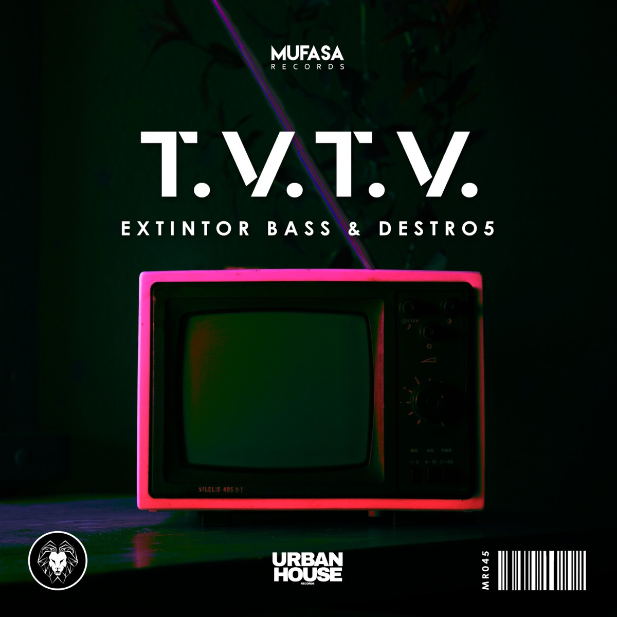 T.V.T.V - Single by Extintor Bass & Destro5 album cover