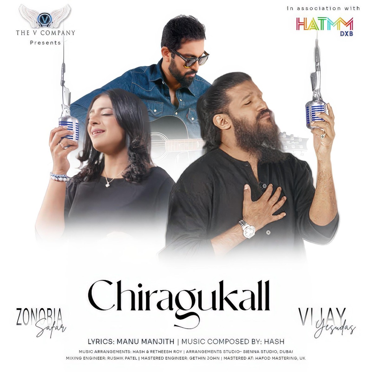 Chiragukall - Single by Vijay Yesudas, Zonobia Safar, Manu Manjith & Hashbeer Ali album cover