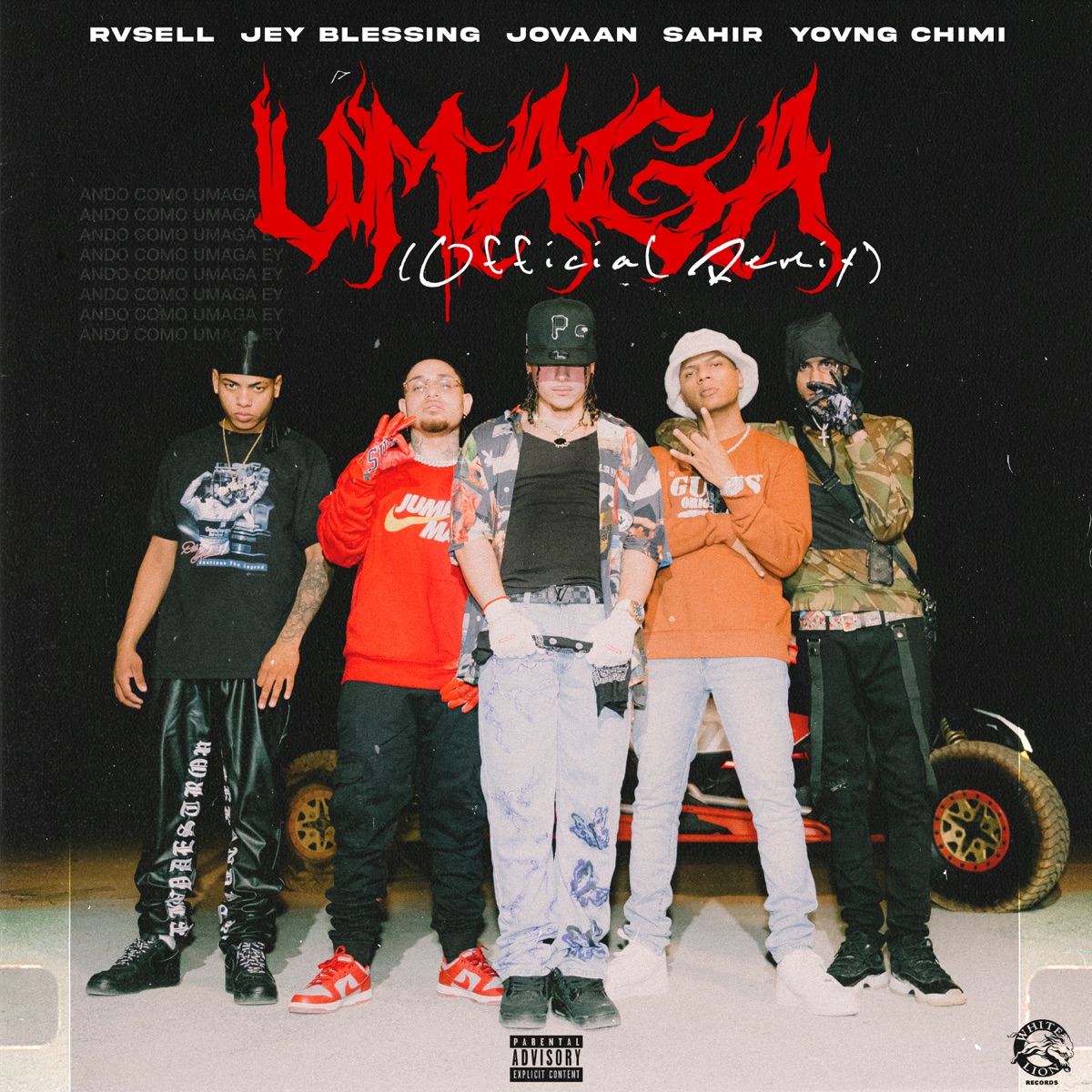 Umaga (Remix) [feat. YOVNGCHIMI & Rvsell] [Remix] - Single by Jovaan, Sahir & Jey Blessing album cover