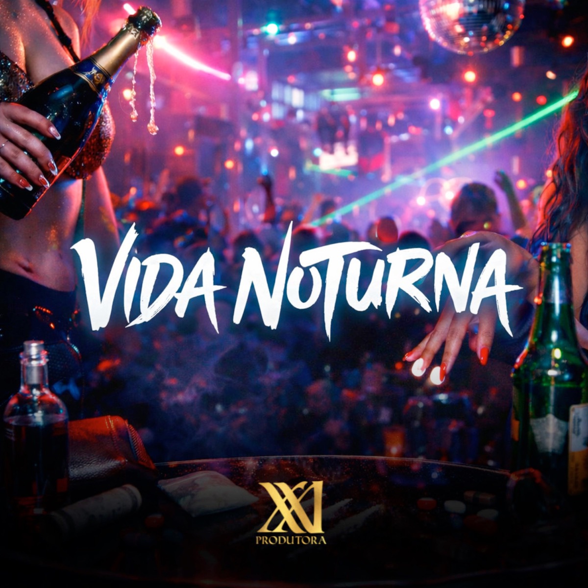 VIDA NOTURNA (feat. Mc Nem da Oeste & DJ NEGREVS) - Single by 21 Produtora, Mc Vicky & Ithalo Lozer album cover