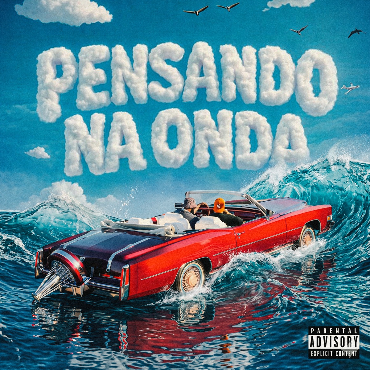 Pensando na Onda - Single by Henryzin flex & BG album cover