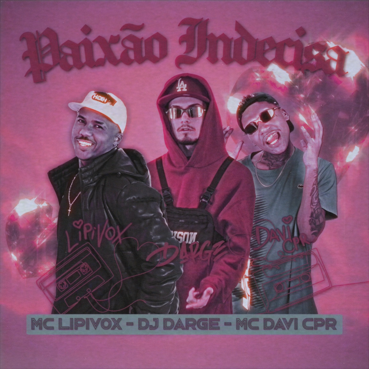 Paixão Indecisa - Single by Dj Darge, MC Lipivox & Mc Davi Cpr album cover