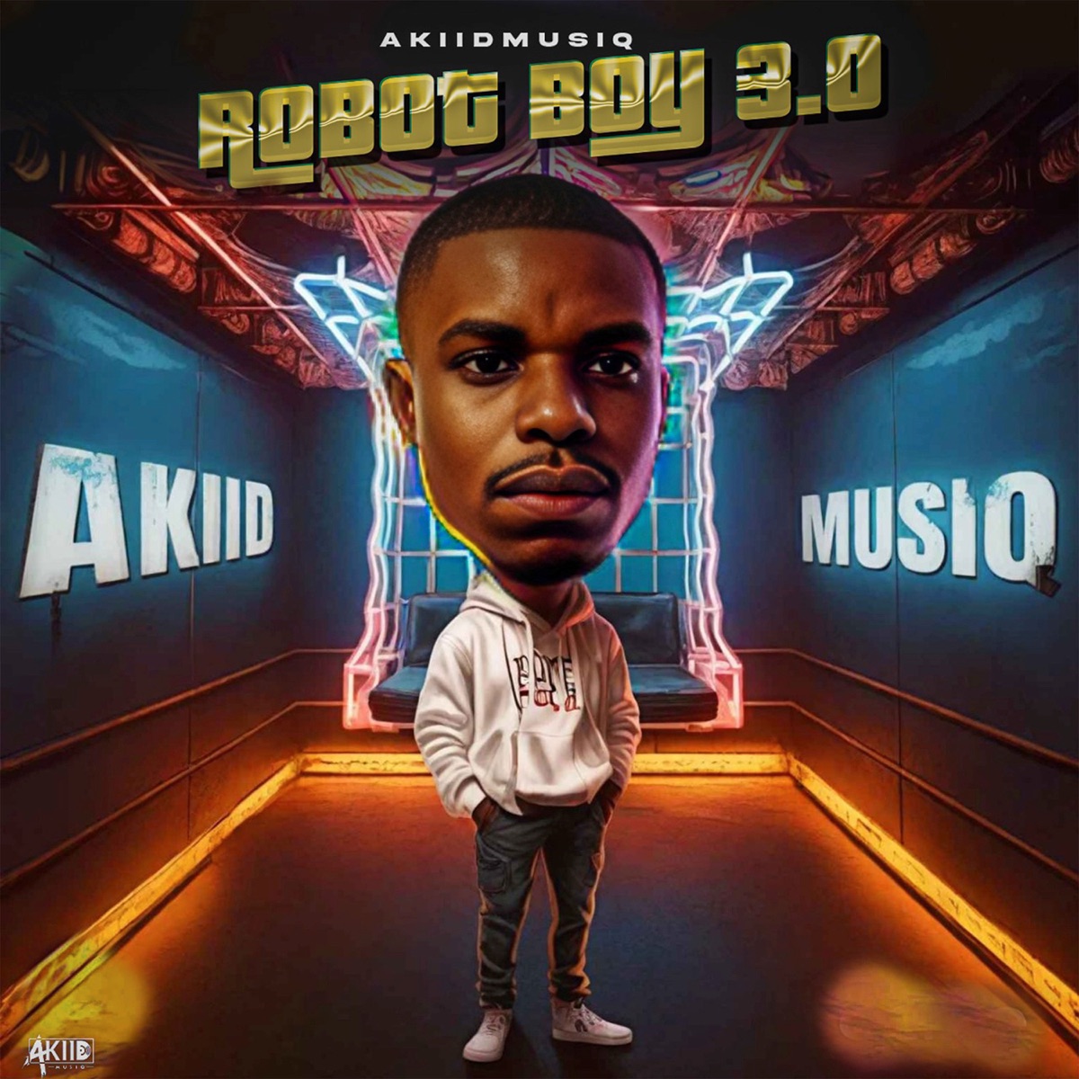 Robot Boy 3.0 - Single by AkiidMusiq album cover