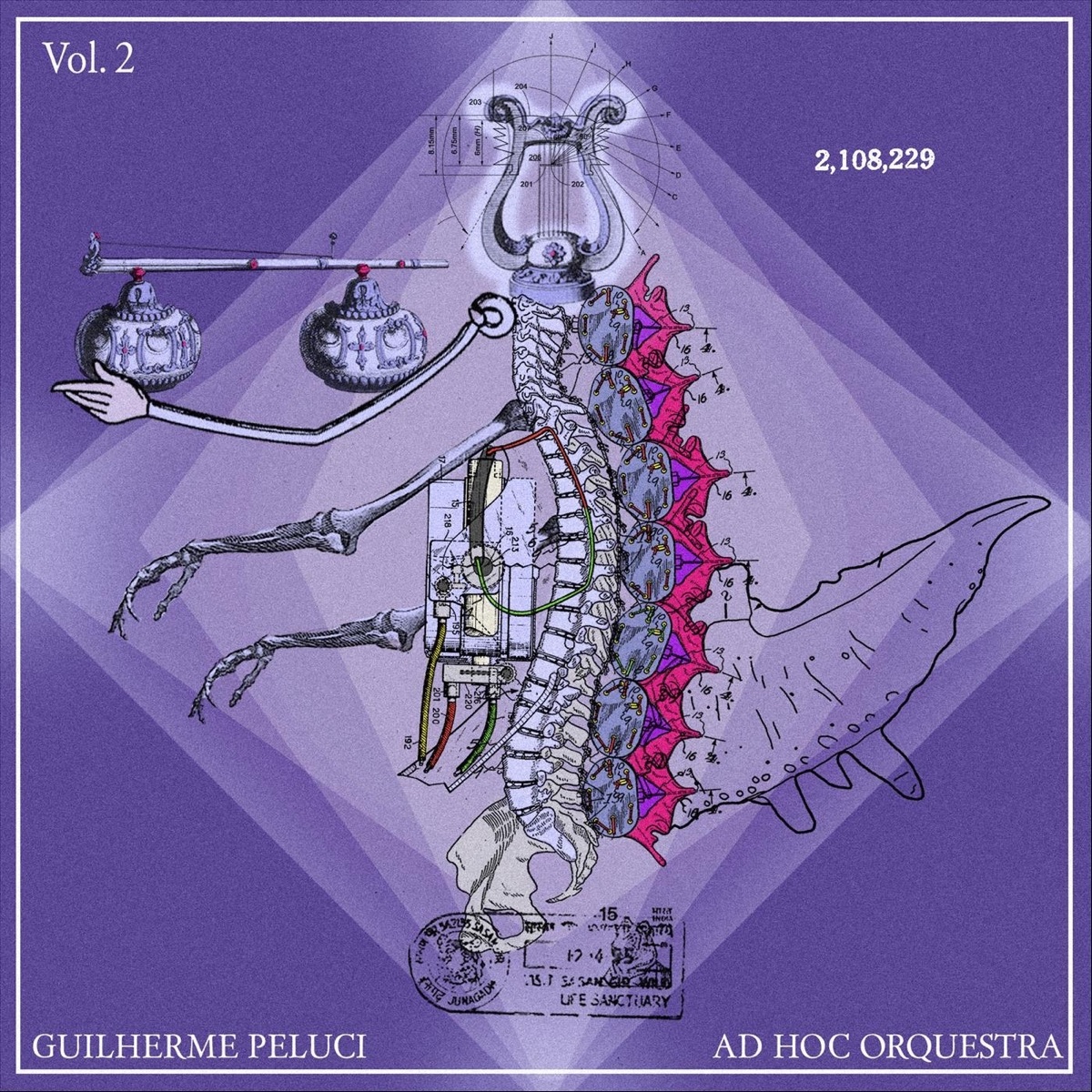 Guilherme Peluci & Ad Hoc Orquestra, Vol. 2 by Guilherme Peluci & Ad Hoc Orquestra album cover