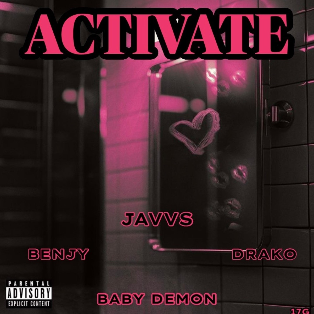 ACTIVATE (feat. 1 7 BABY DEMON, BENJY & DRAKO) - Single by Javvvs album cover