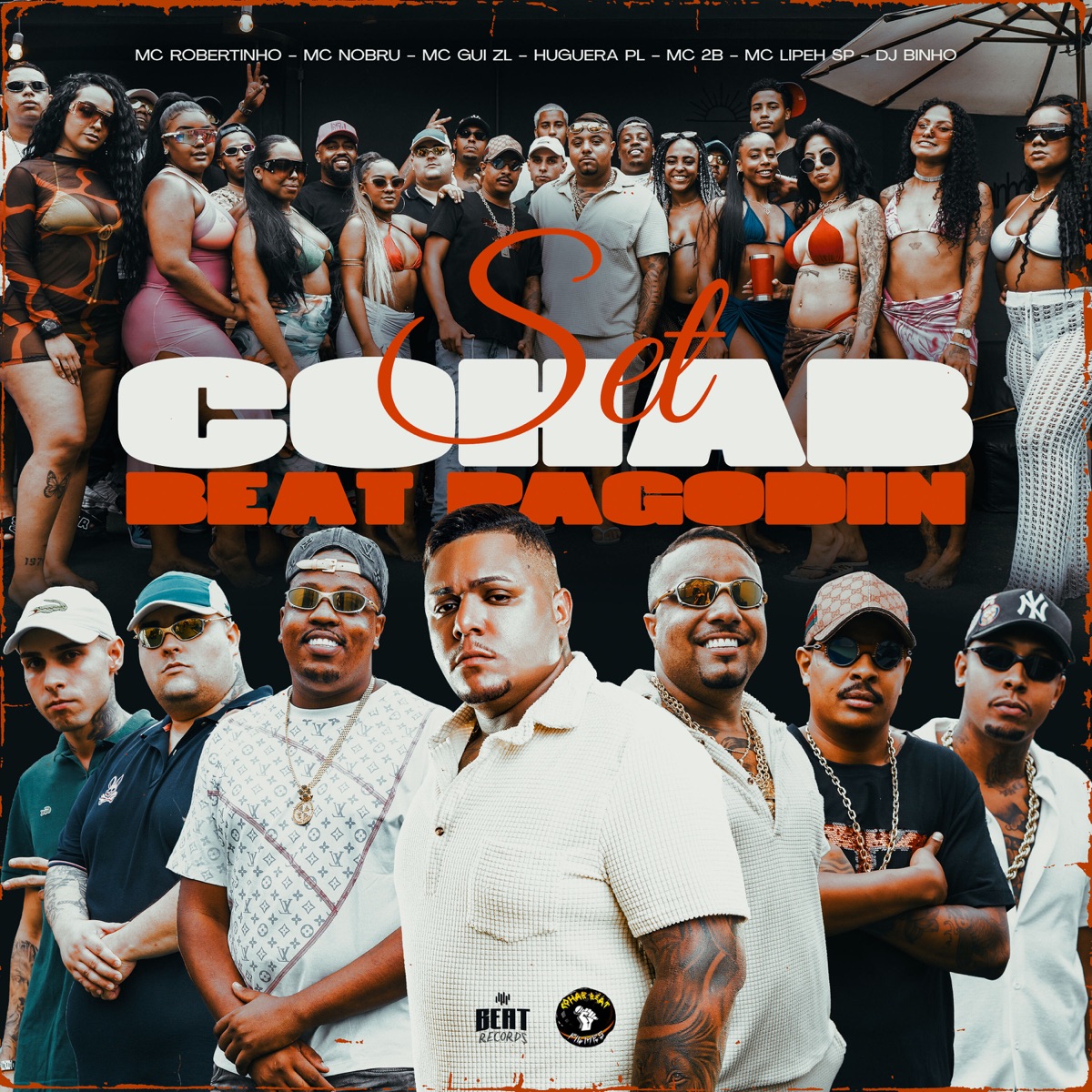 Set Cohab Beat - Pagodin - Single by Mc Robertinho, Mc Nobru, Mc GuiZL, Mc Lipeh SP, Huguerapll & MC 2B album cover