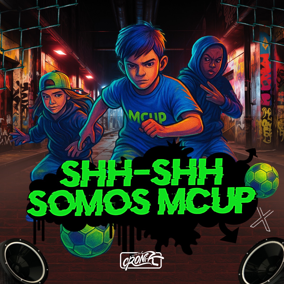 Shh-Shh Somos MCup - Single by Croni-K & Mcup International album cover