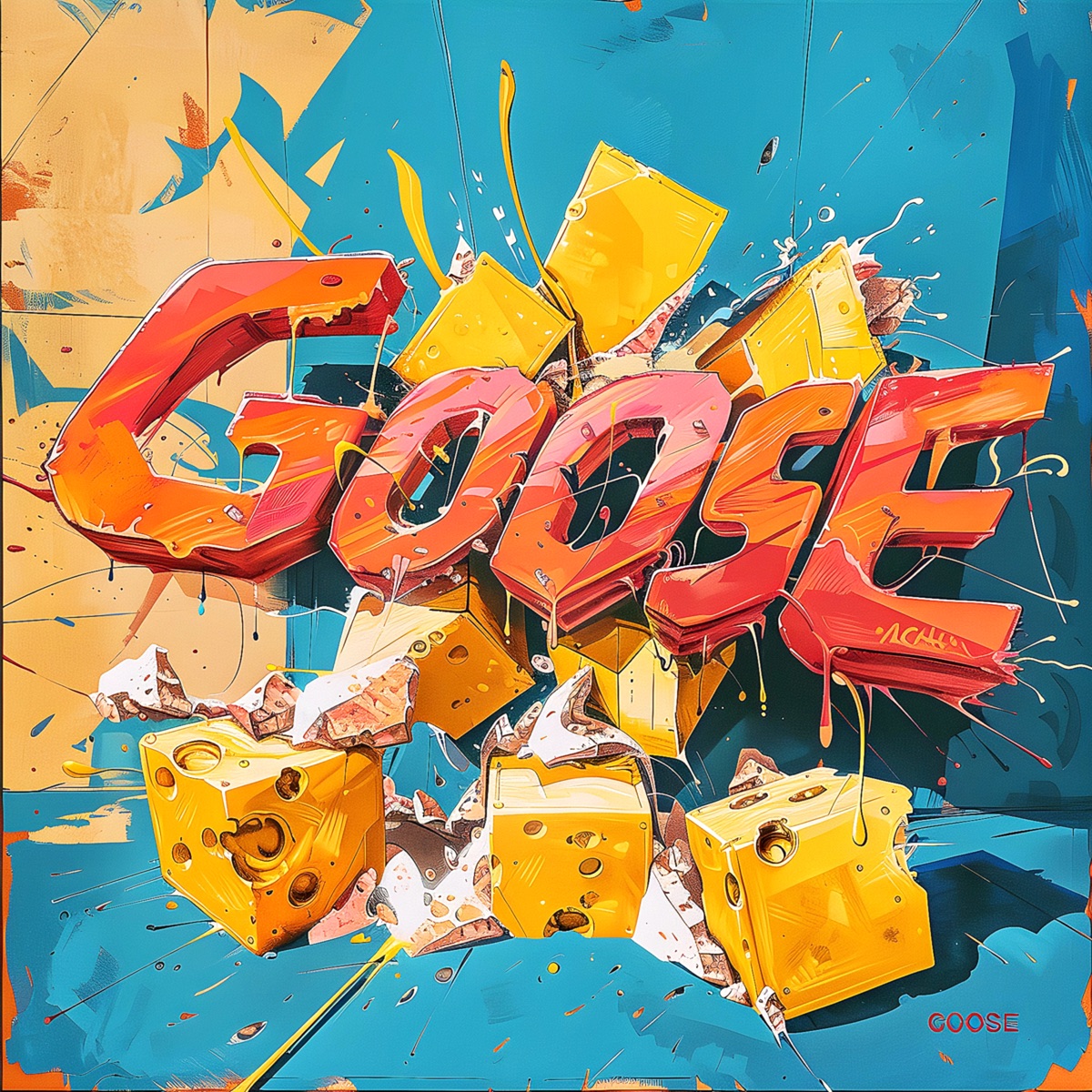 GOOSE - Single by mishix), 1NZZiDENT & NEKKIBOI album cover