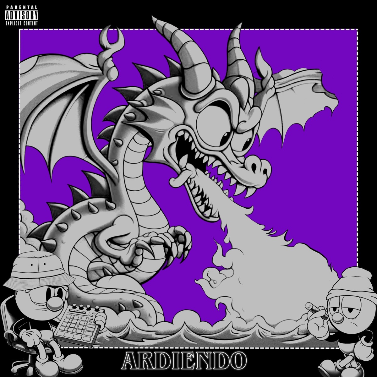 Ardiendo (feat. Norsside) - Single by INFERAART album cover