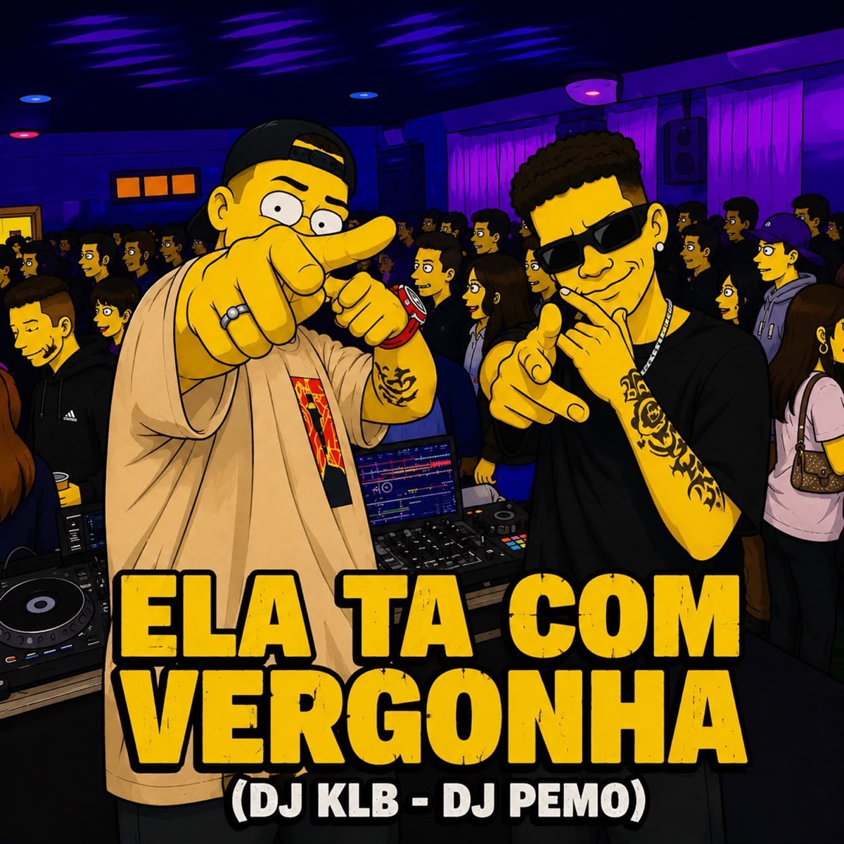 Ela ta Com Vergonha - Single by DJ KLB & dj pemo album cover