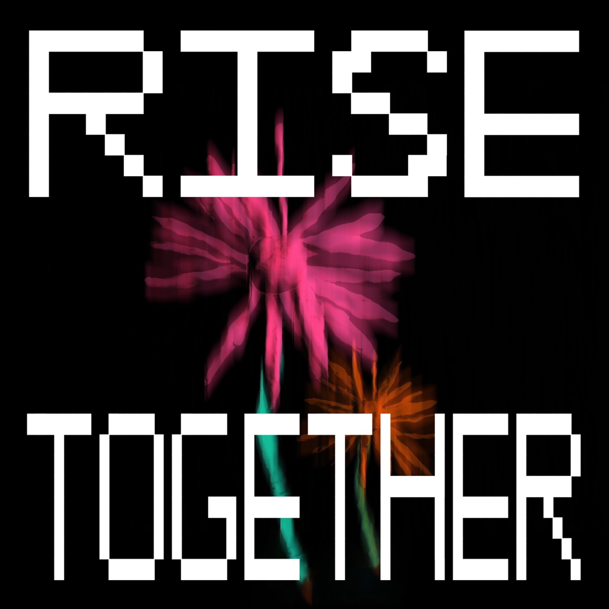 Rise Together / Que ton mic repose en paix (feat. Lateef the Truthspeaker) - Single by The Strangers, General Elektriks & Leeroy album cover