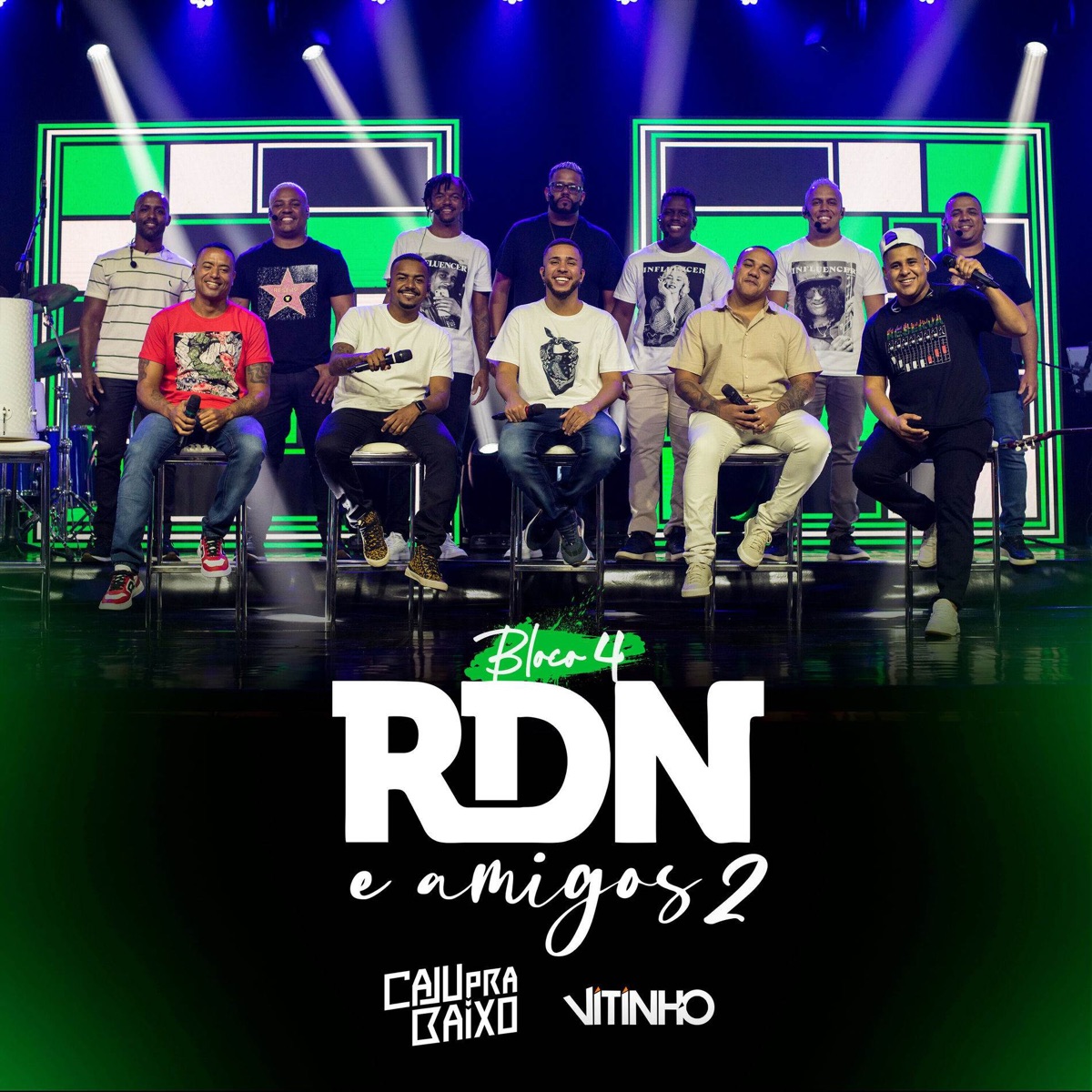RDN e Amigos 2, Bloco 4 - EP by RDN, Caju Pra Baixo & Vitinho album cover