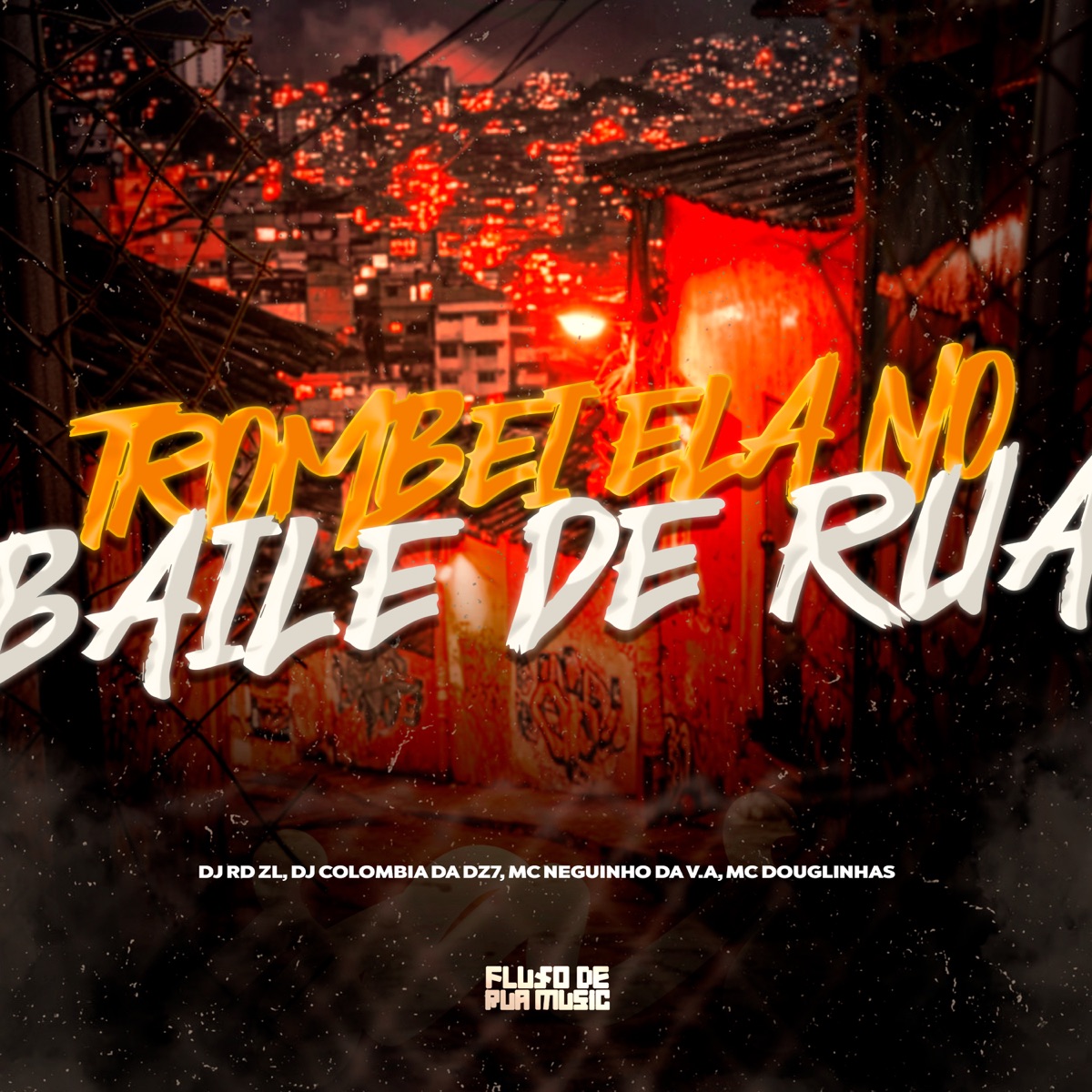 Trombei Ela no Baile de Rua - Single by Mc Neguinho da V.A & MC Douglinhas album cover