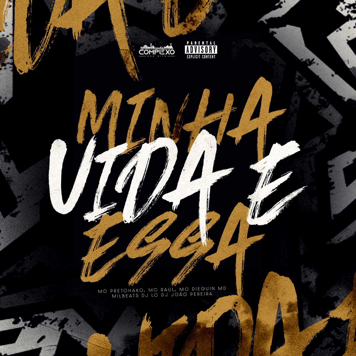 Minha Vida É Essa (feat. Milbeats & DieguinMd) - Single by mc pretchako, Dj João Pereira, Dj Lc & MC Raul album cover