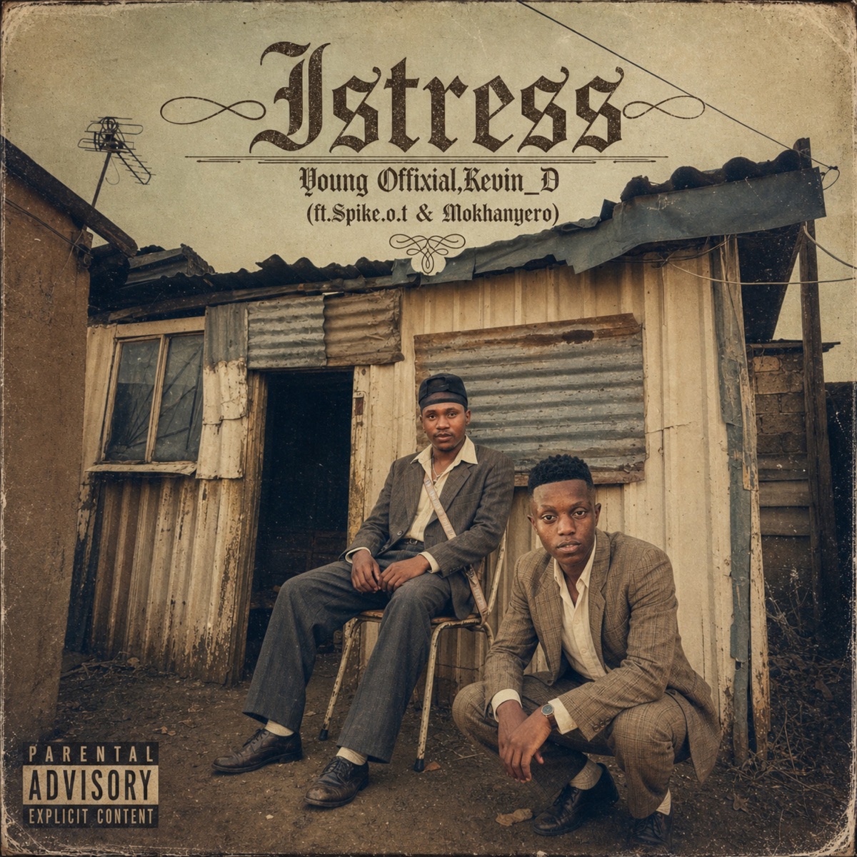 Istress (feat. Spike.o.t & Mkhanyero) - Single by Young Offixial & Kevin_D album cover