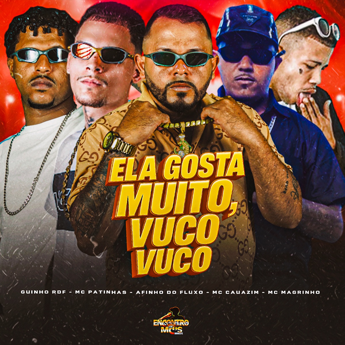 Ela Gosta Muito, Vuco Vuco (feat. Mc Magrinho & Mascara no Beat) - Single by Afinho do Fluxo, Mc Patinhas, Mc Guinho Rdf & MC Cauazim album cover