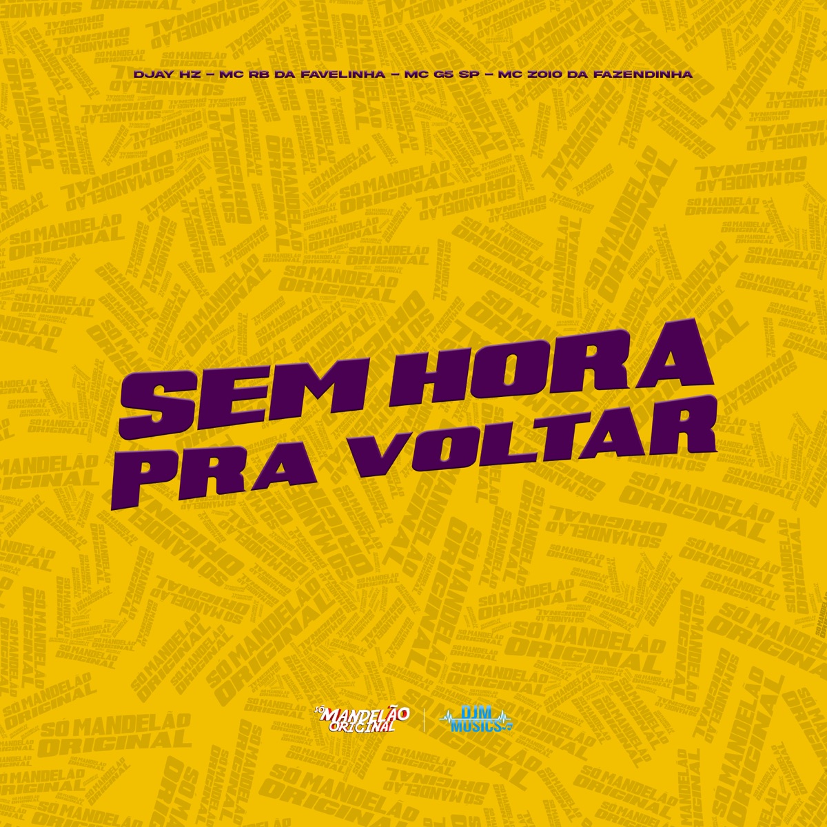 Sem Hora pra Voltar - Single by MC RB da Favelinha, Mc G5 Sp, MC Zoio Da Fazendinha & DJAY HZ album cover