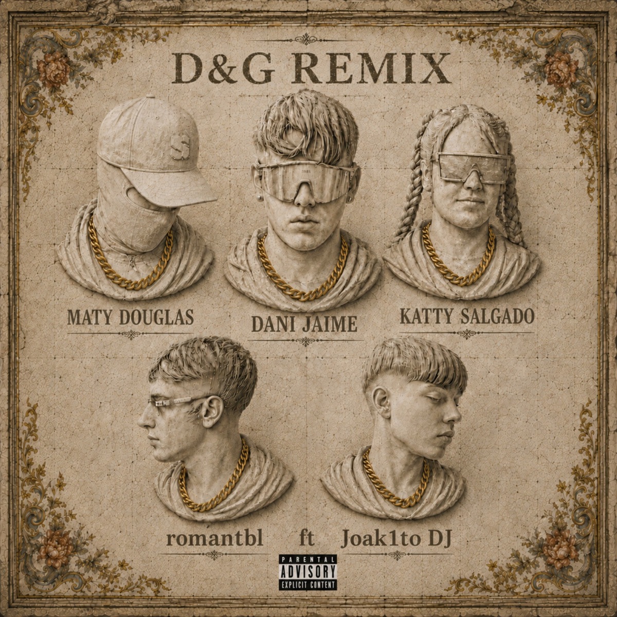 D & G (Remix) [feat. Joak1to DJ] - Single by Dani Jaime, Maty Douglas, KattySalgado & romantbl album cover