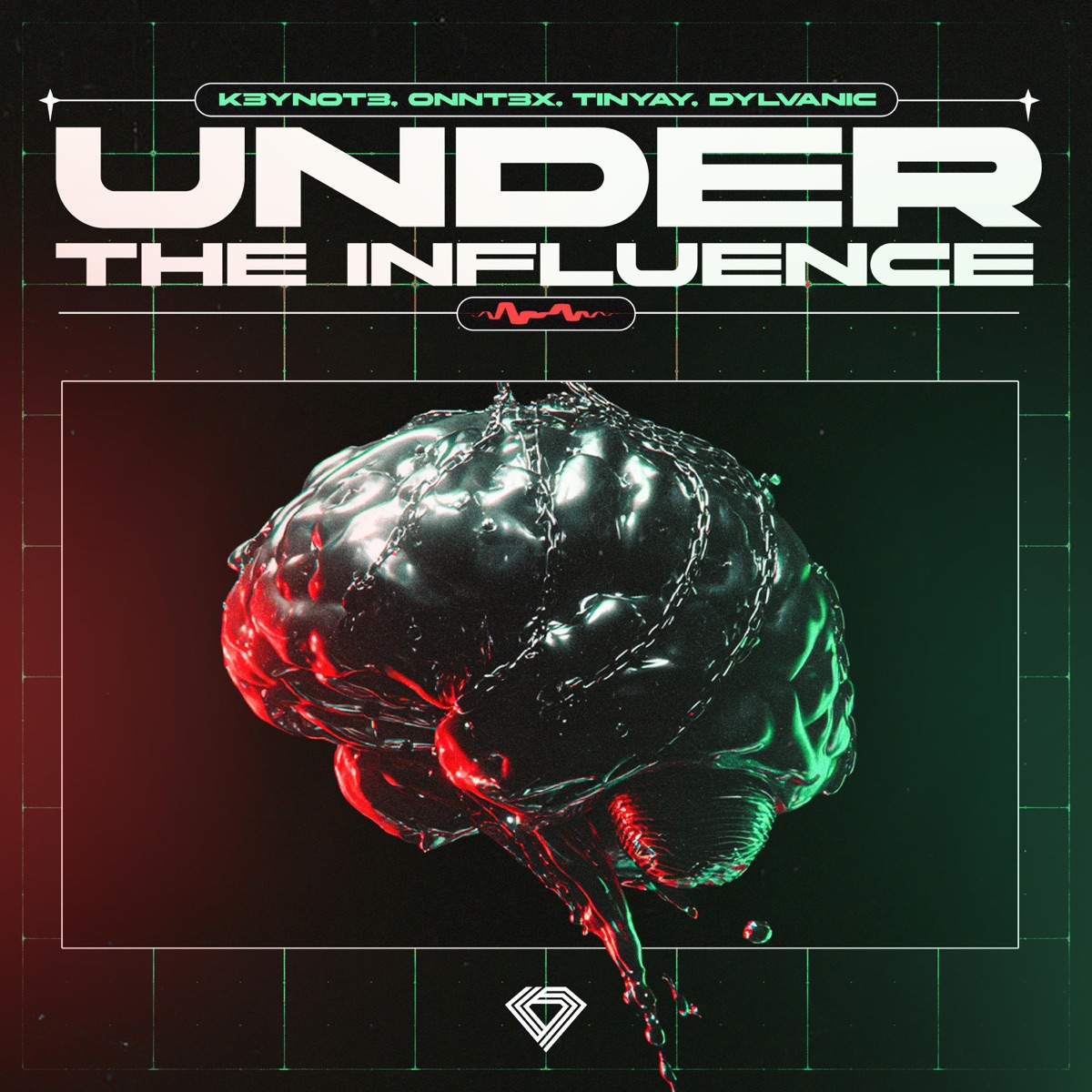 Under The Influence (Techno Mix) - Single by T3CHN0T3, ONNT3X, Tinyay & Dylvânic album cover