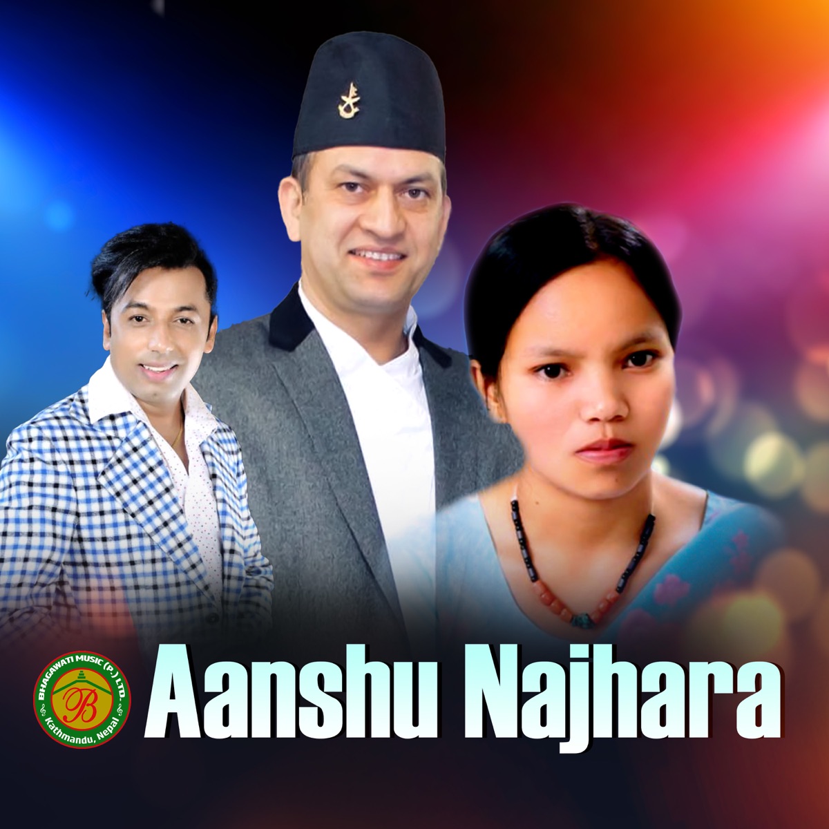 Aanshu Najhara - EP by Bishnu Majhi, Bhagwan Bhandari & Khuman Adhikari album cover