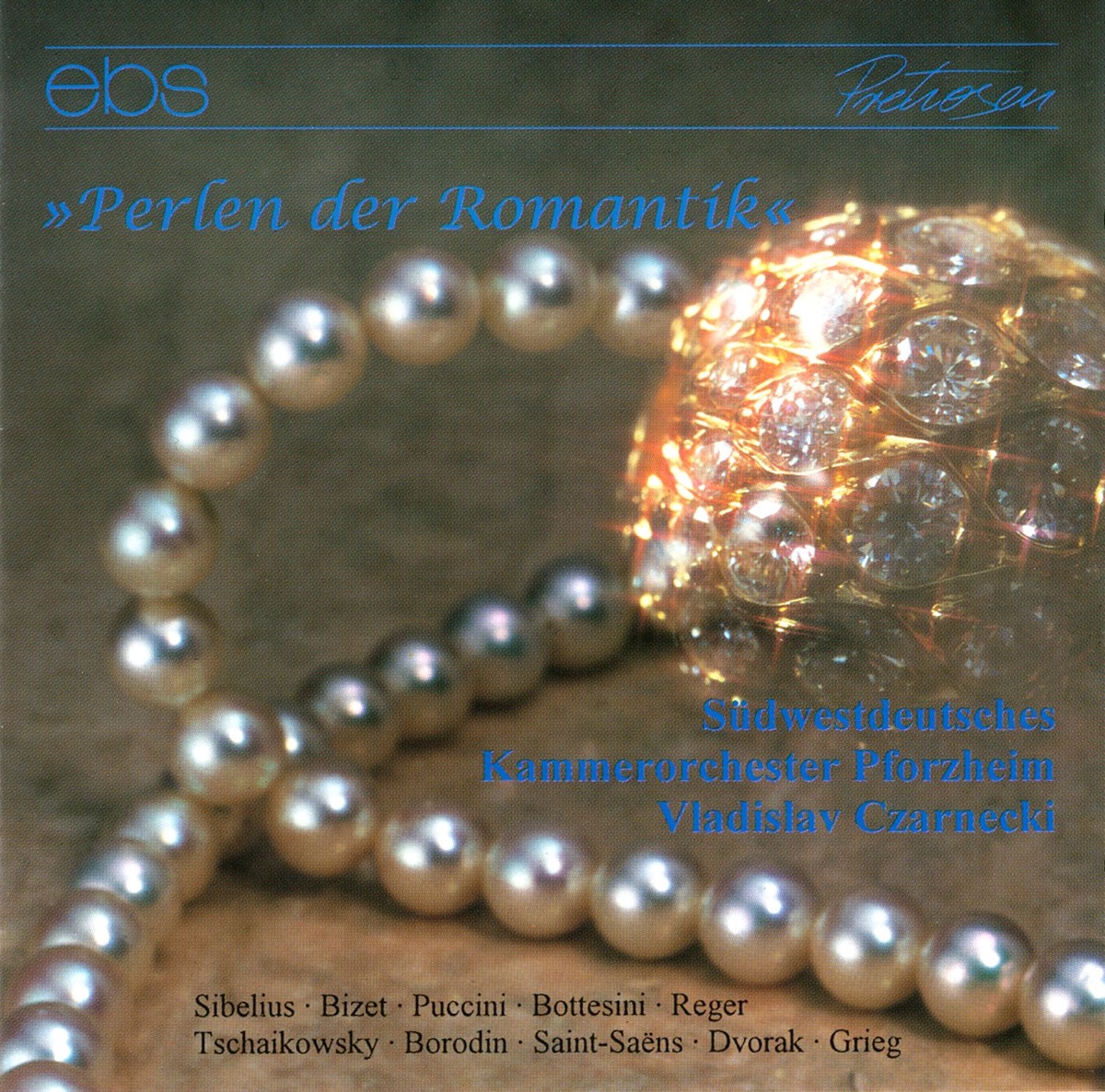 Perlen der Romanik by Vladislav Czarnecki & Südwestdeutsches Kammerorchester album cover