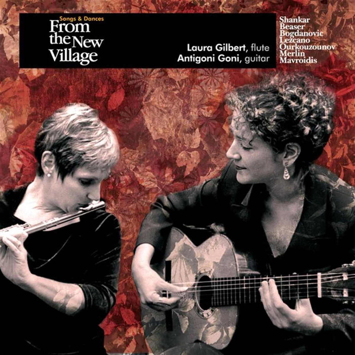 Songs And Dances From The New Village by Laura Gilbert & Antigoni Goni album cover