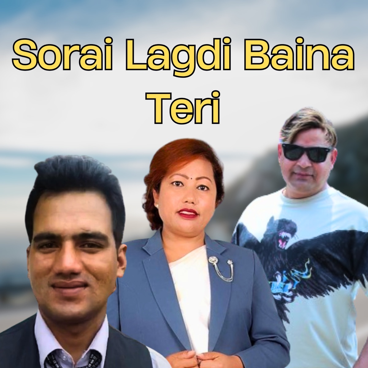 Sorai Lagdi Baina Teri - EP by Jayraj Bhatta, Pushkar Singh Dhami & Radhika Hamal album cover