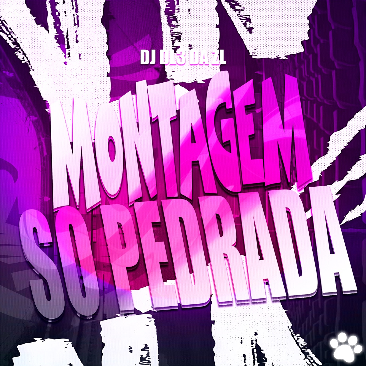 MONTAGEM SO PEDRADA - EP by DJ DL3 DA ZL album cover