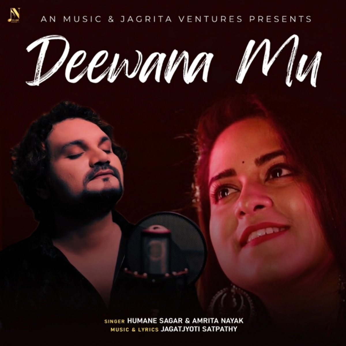 Deewana Mu - Single by Amrita Nayak & Humane Sagar album cover